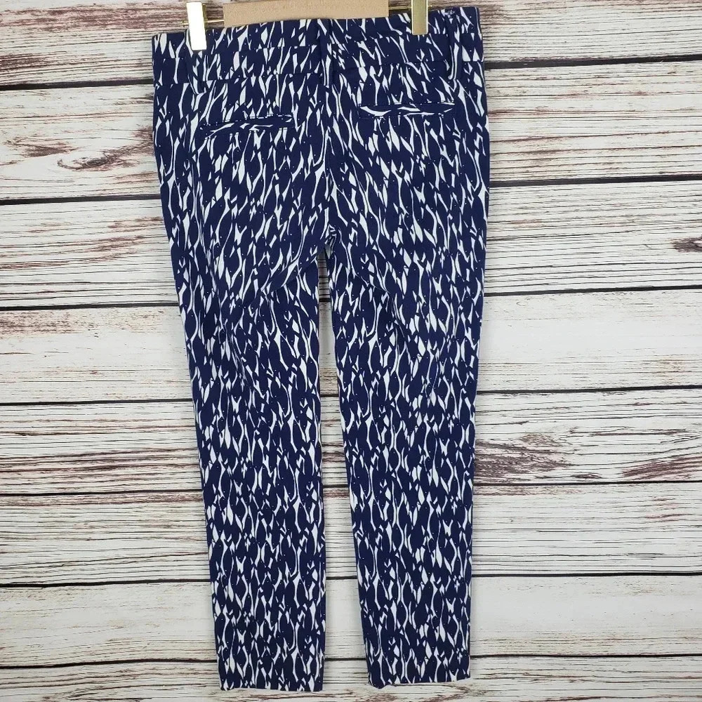 Lilly Pulitzer Sz 0 "New School" Crop Capri Pants - Picture 6 of 12